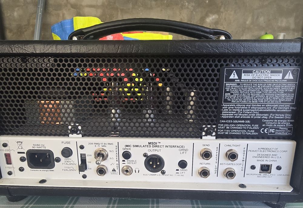 Peavey invective mh 20