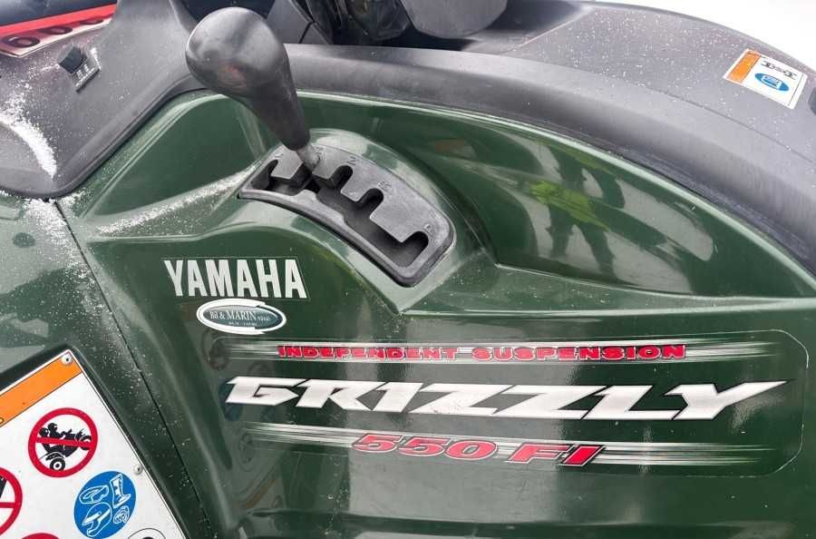 У продажі квадроцикл з ЄС ATV Yamaha Grizzly 550 EFI 2011 року.
