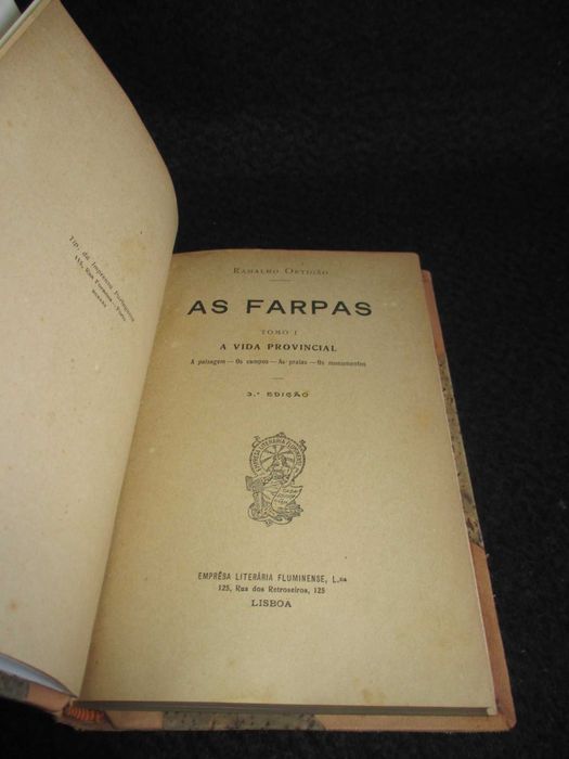 Livro As Farpas Ramalho Ortigão 7 Volumes