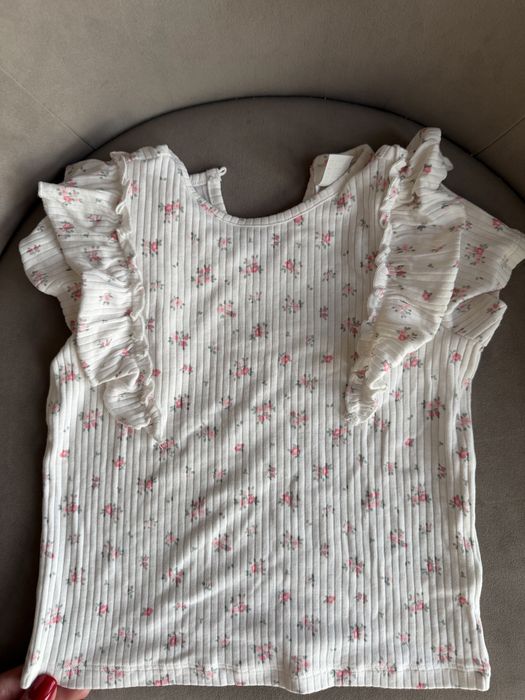 Літній Костюм у рубчик для дівчинки від H&M