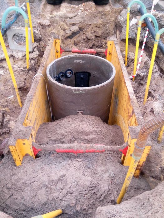 Sieci i przyłącza wod-kan | Woda, kanalizacja | Roboty ziemne