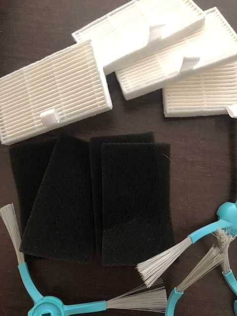 Filtros e utensílios para aspirador robot