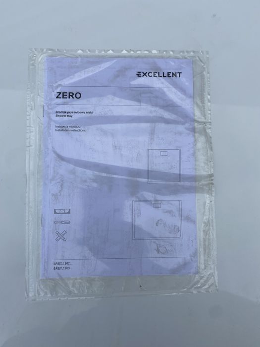 Brodzik Excellent ZERO 90x120