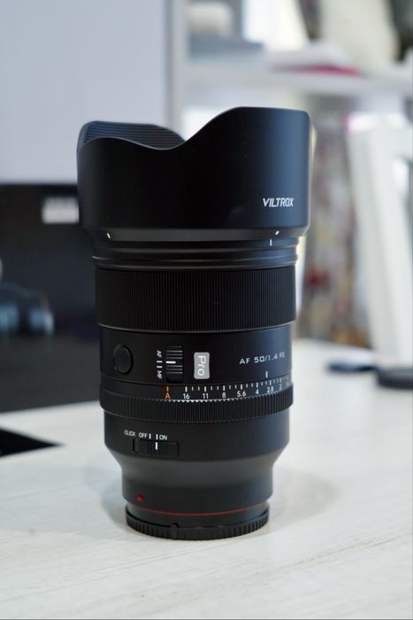 Обʼєктив Viltrox AF 50mm F1.4 Pro для Sony E-Mount.