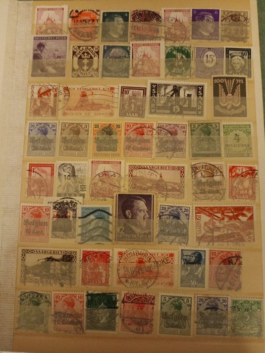 Stare niemieckie znaczki