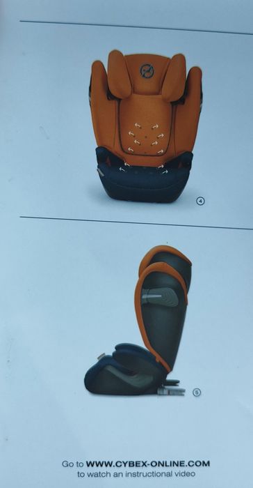 Автокрісло дитяче cybex solution s-fix 15-36 кг