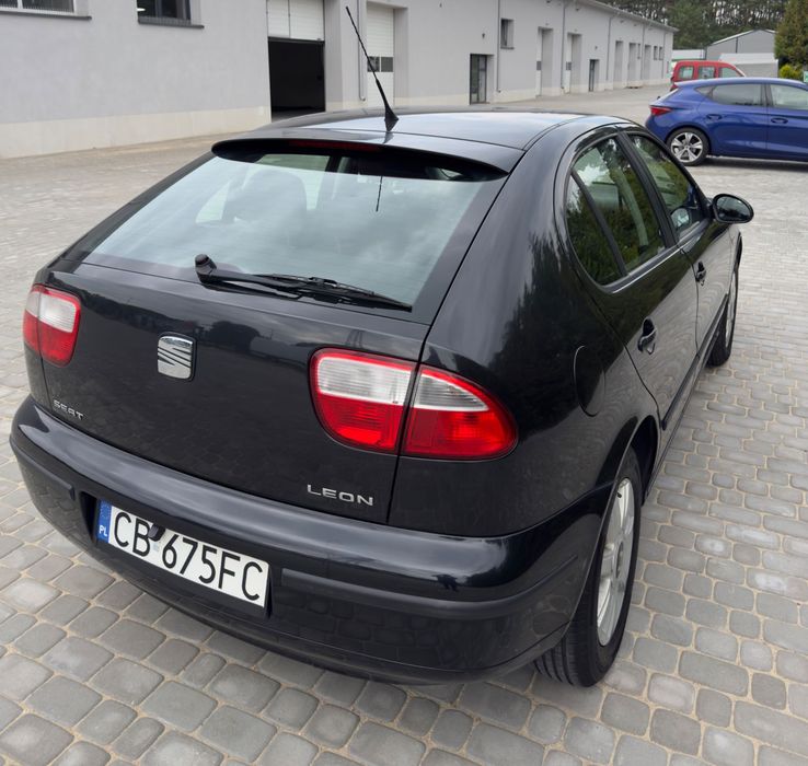 Seat Leon Hatchback 2004 rok 1.6 16V 105 km, Benzyna + gaz