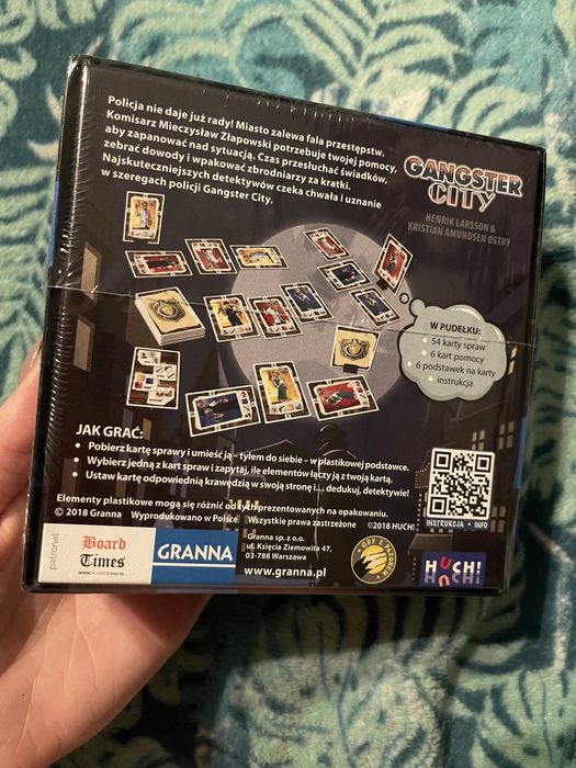 Gangster city gra planszowa nowa