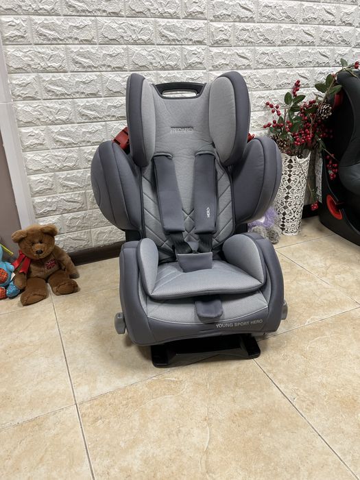 Автокрісло Recaro Young Sport Hero Група 1/2/3 (9-36 кг) рекаро