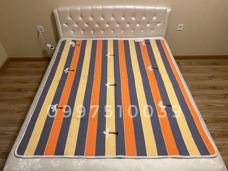 Електропростирадло 150х180 см. Электропростынь простынь с подогревом