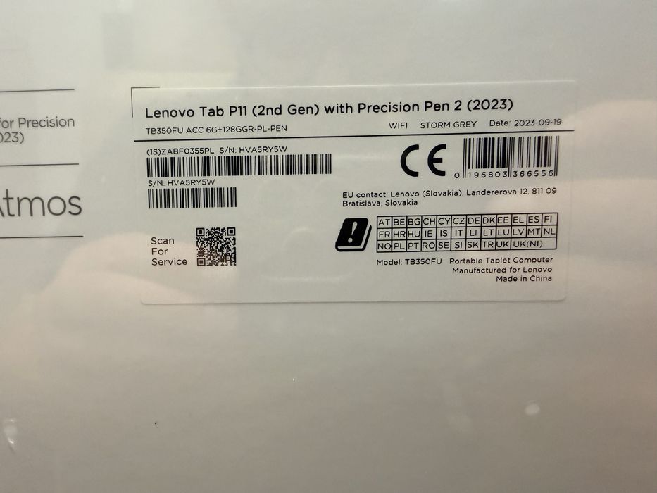 Tablet Lenovo Tab P11 gen2