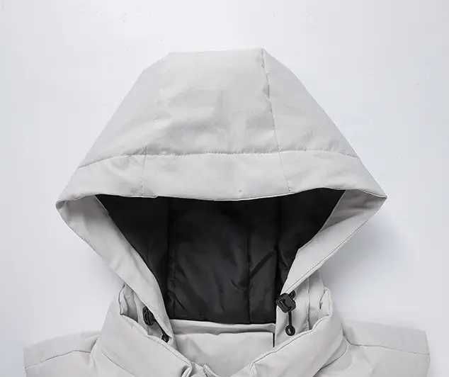 Мужская жилетка с капюшоном, высокое качество, цвет серый S и 2XL