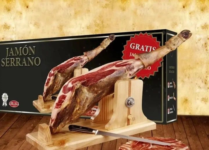Нога хамон jamón serrano