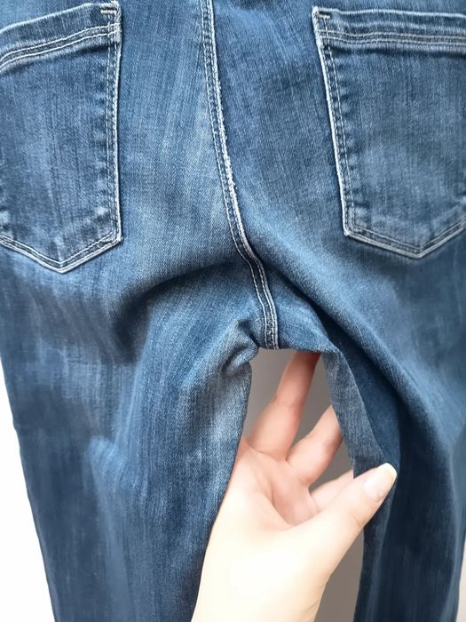 Calças de Ganga Escura de Homem
