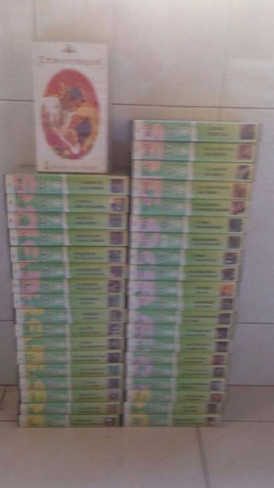 Coleção /37 Cassetes /Vhs / Dasafios / Vida + 1 Achigã + Lote de 4 Dvs