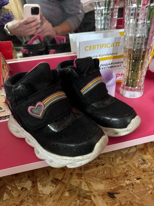 Ботинки 29размер  для девочки