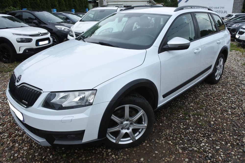 Skoda Octavia 2.0TDI 184KM*4x4*Nawigacja*Klimatronik*Czujniki cof*Alu*BIAŁA PERŁA!!!