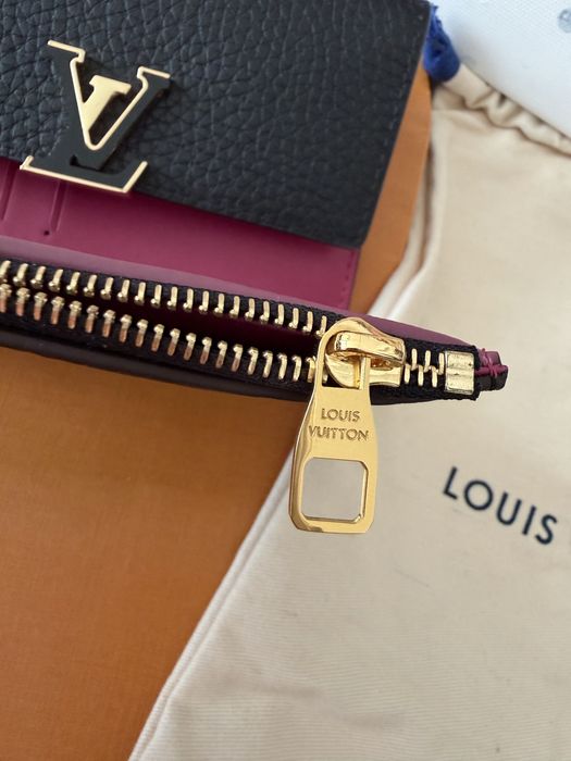 Шкіряний гаменець louis vuitton з сертифікатом