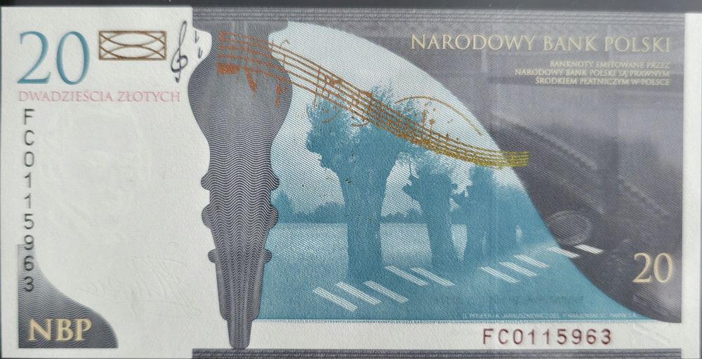 20 zł Fryderyk Chopin