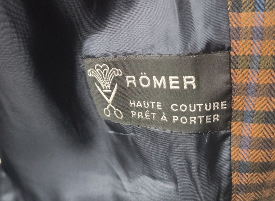 RÖMER Haute Couture | Marynarka | Unikat | Merino | Kaszmir| rozm.46
