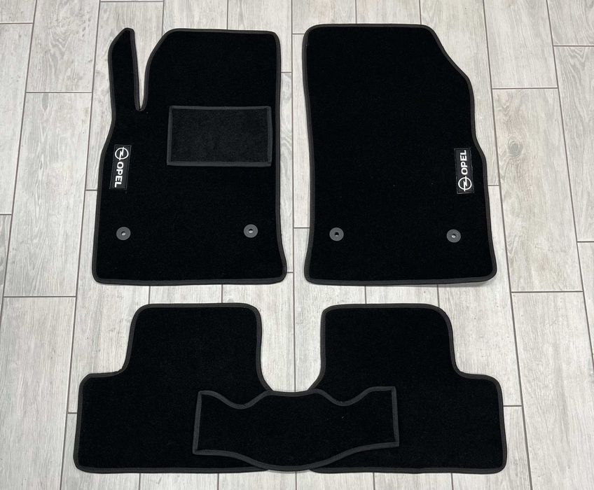 Ворсовые коврики в салон для Opel Astra J / Astra H / Astra G /Astra K