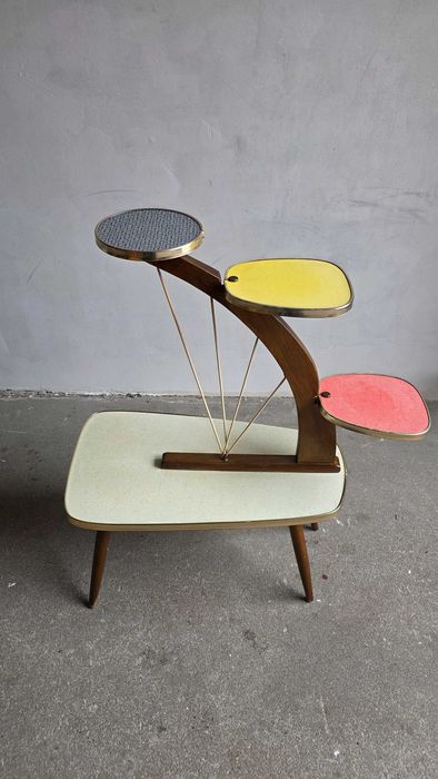 Duży kaskadowy kwietnik Rockabilly,Vintage.Lata 50