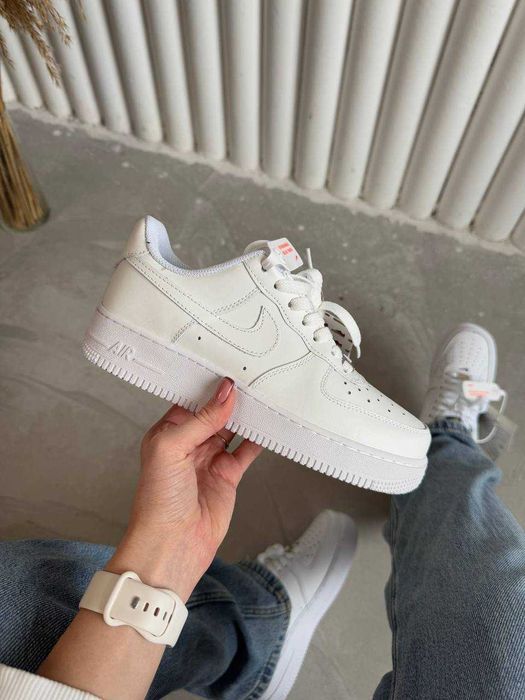 Женские кроссовки Nike Air Force White Lux. 36-40