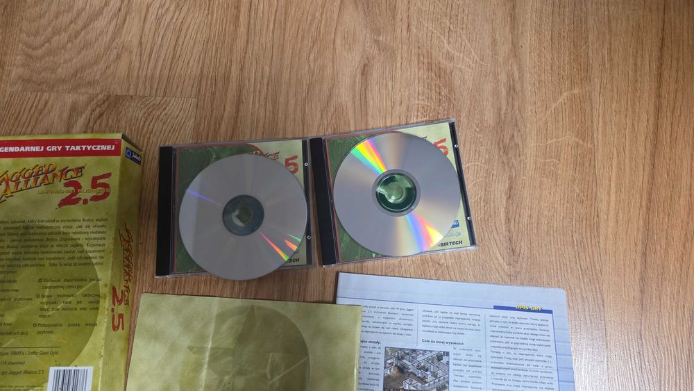 PC Jagged alliance 2.5 unfinished buisness PL big box premierowe