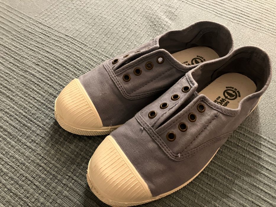 Sapatos Novos Azul Claro EU 34 Natural World