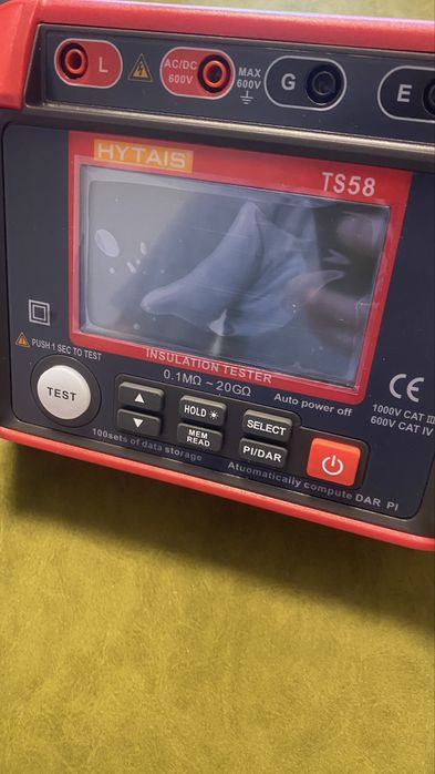 Мегаомметр HYTAIS TS58 до 1000В