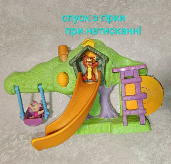Розвиваюча іграшка для ванної Disney: Будиночок-водоспад Вінні-Пух