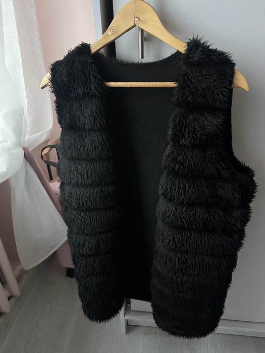 Damska kamizelka futerkowa