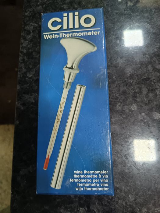 Medidor/termômetro de vinho