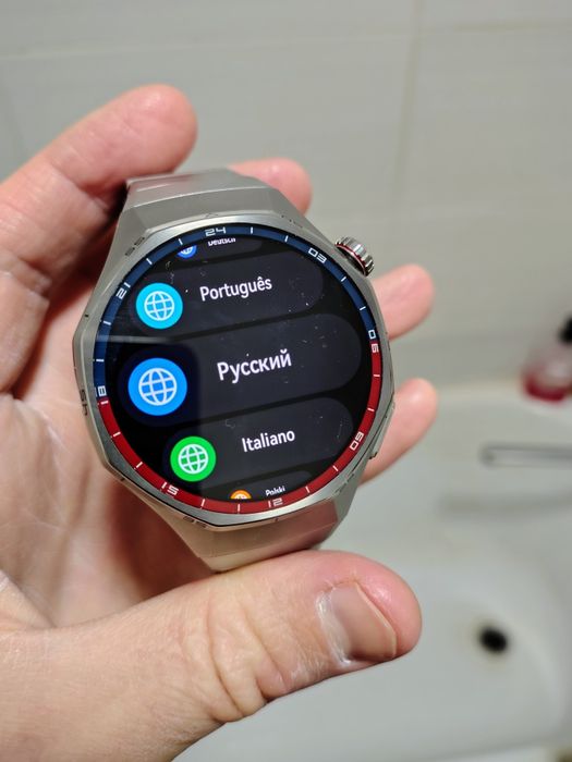 Huawei watch gt6 pro titanium+ 3 ркменці+1 захисне скло