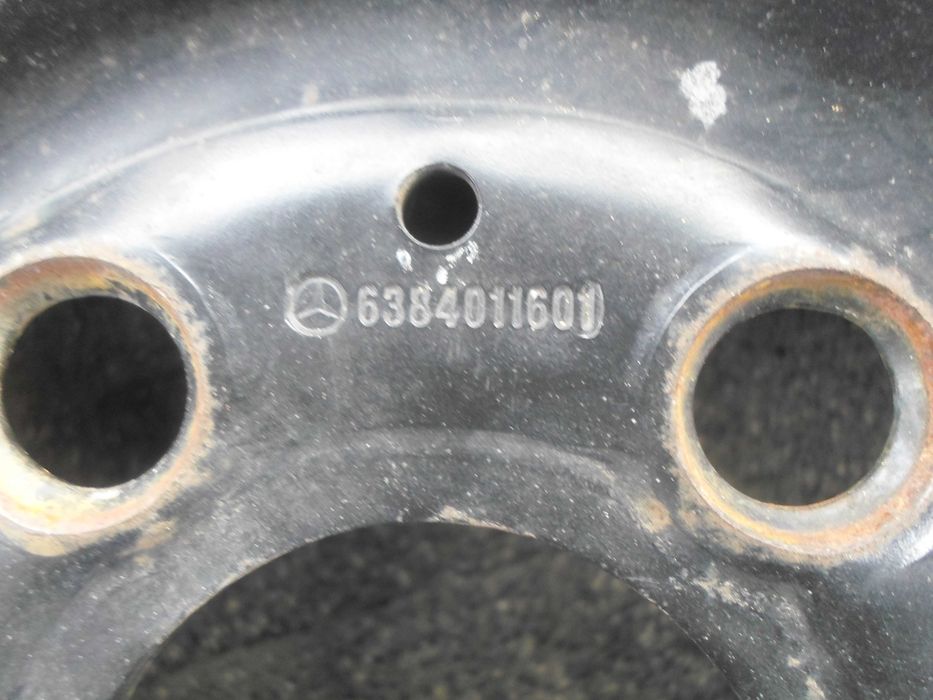 Felga Mercedes 15'' 5x112 6J ET50 Vito