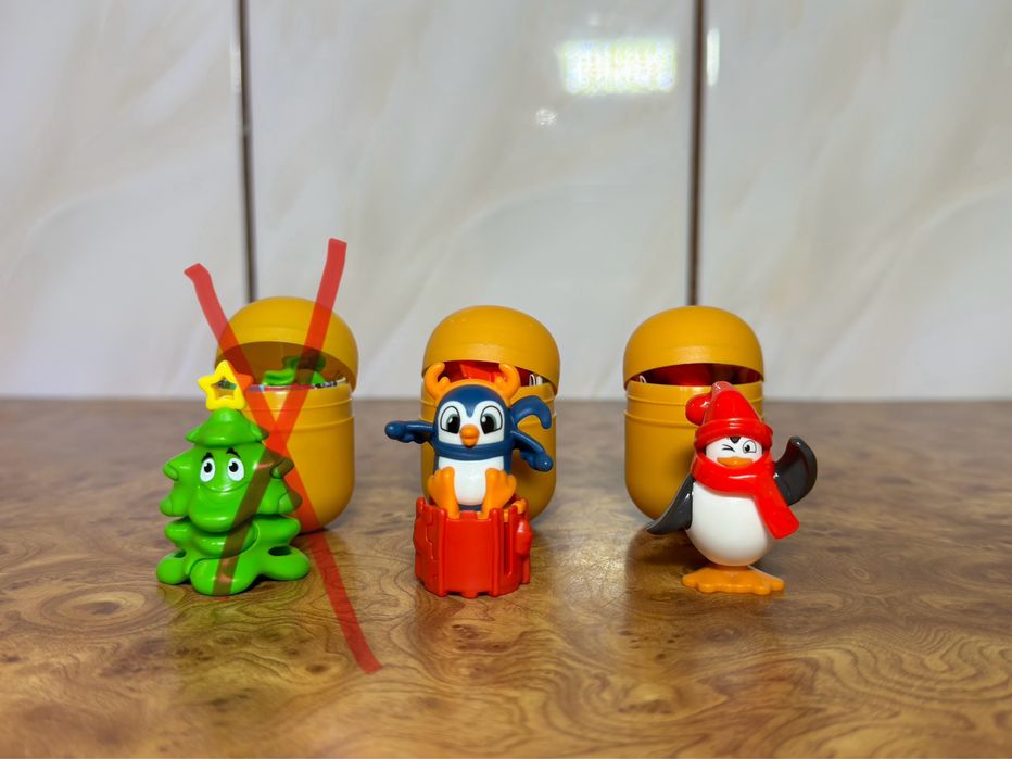 Kinder новорічні 2025, принцеси Disney, Natoons, Minions