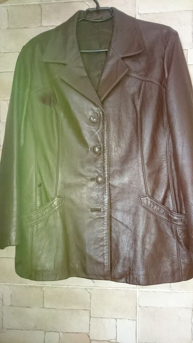 Піджак з екошкіри