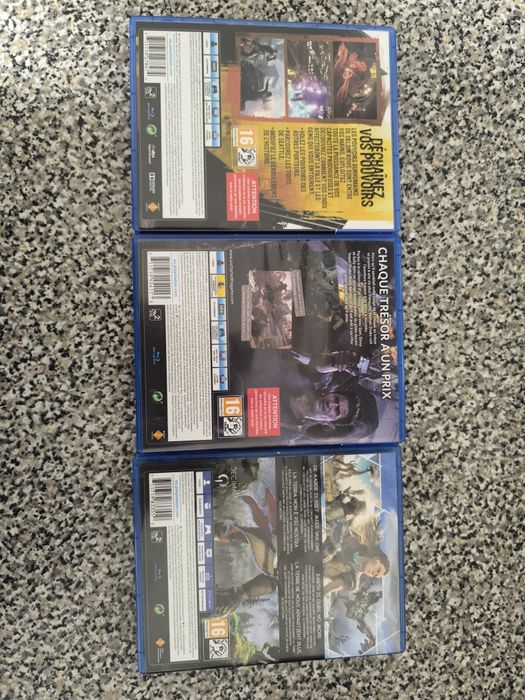 Uncharted 4/Infamous second son/Horizon zero dawn PlayStation 4