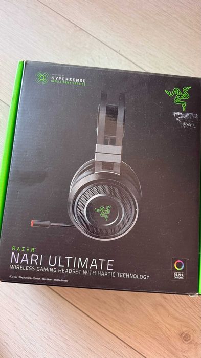 Słuchawki Razer Nari Ultimate HyperSense + USB Dongle