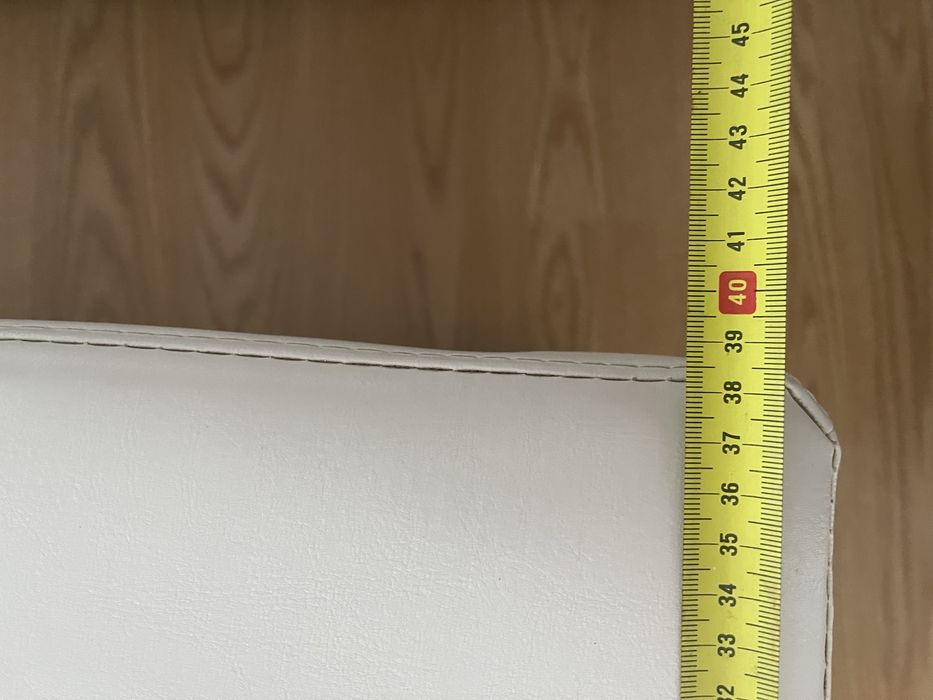 Bau de arrumacao em napa - branco