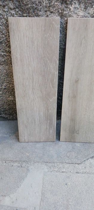 Mosaicos imitação madeira cor clara 7 m2 20x60