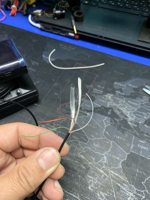 Кабель для подводных камер 4 жыльный