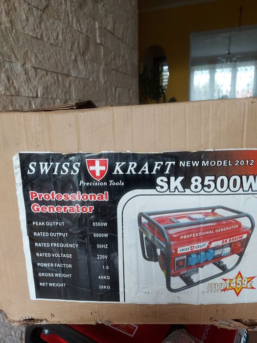 Agregat prądotwórczy spalinowy