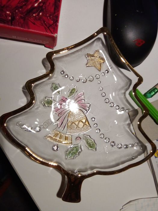 Soga glass Япония блюдо