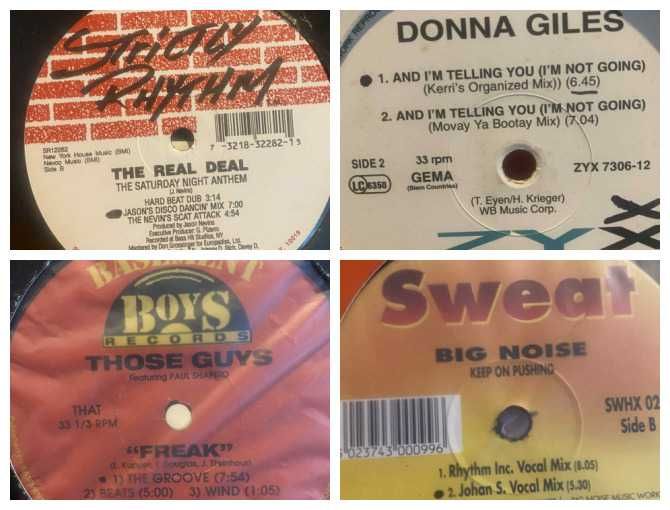 9 discos vinil House/Deep House