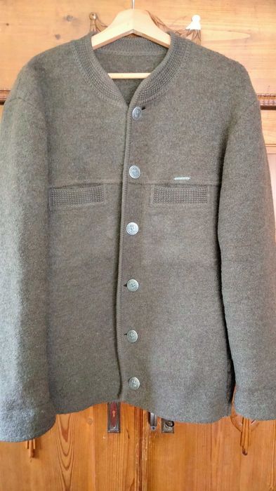 blezer wełniany mysliwski