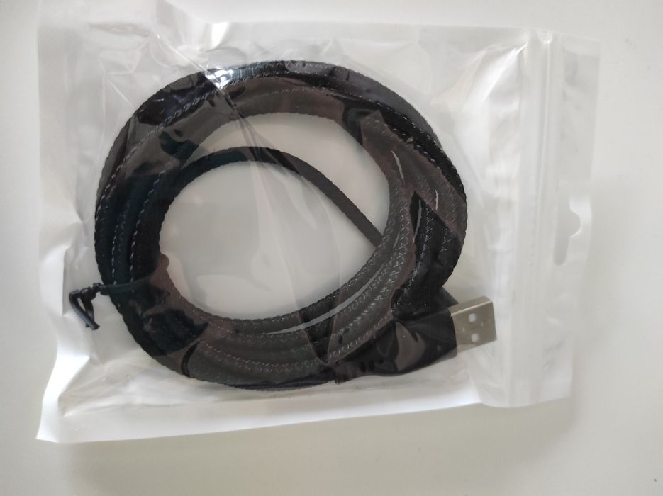 kabel USB z dwoma końcówkami C i micro