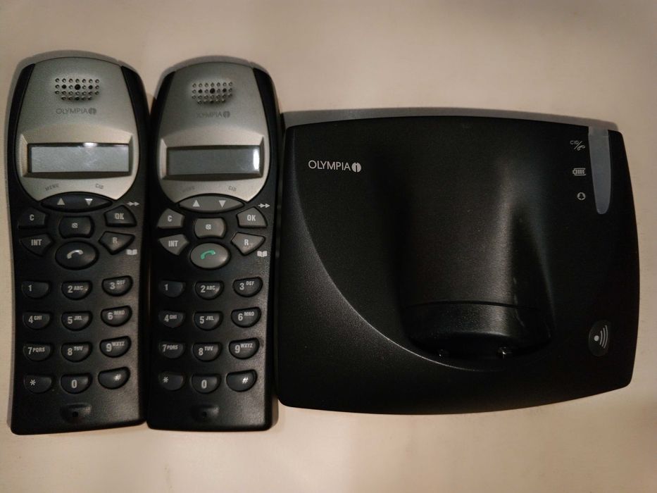 Телефон DECT 2 трубки и 1 база Olympia 5101 (качество Германия).