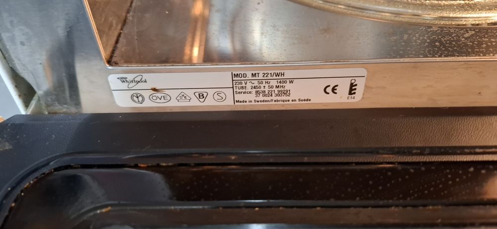 Mikrofalówka  whirpol