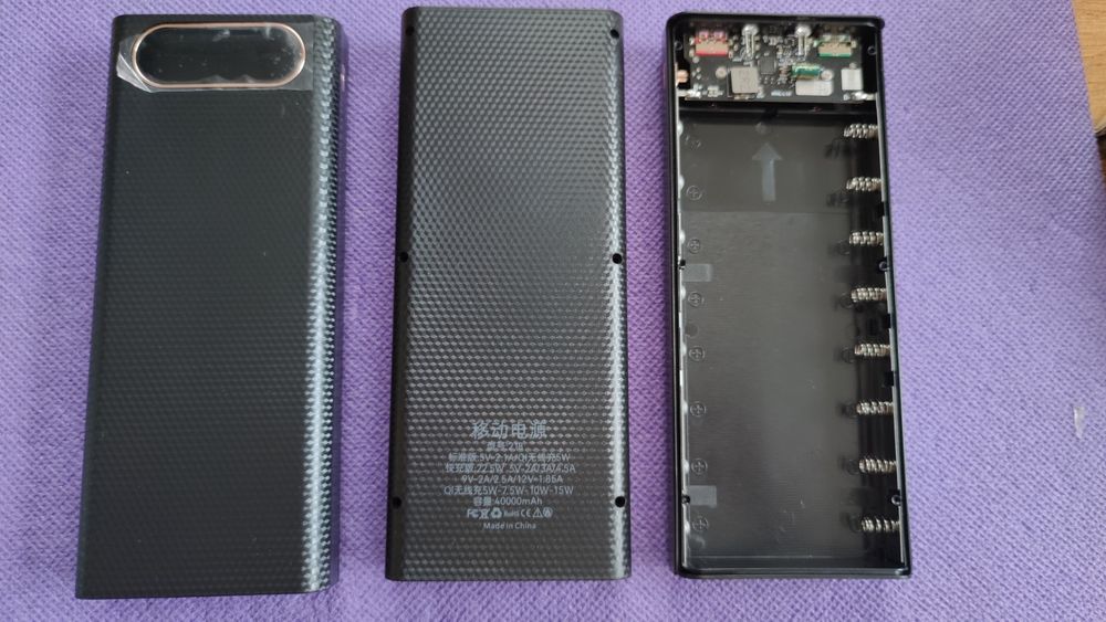 Корпус для повербанка на 4, 6, 8 АКБ 21700